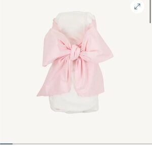 The Beaufort Bonnet Company Pink Bow Swaddle